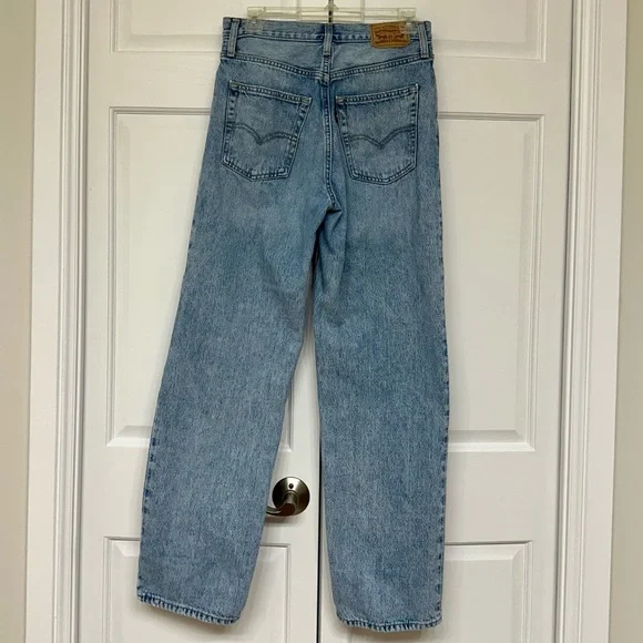 Levi’s 94 Baggy Jeans Light Wash Size 27 - Picture 2 of 10